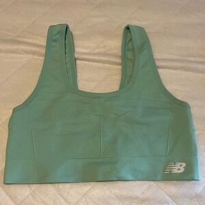 New Balance Women's Green Sports Bra